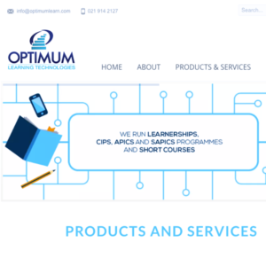 Our Work: Optimum Learning's Website